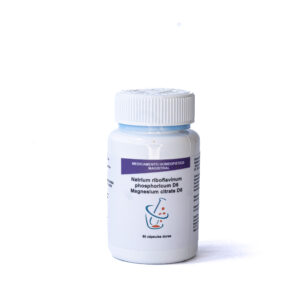 NATRIUM RIBOFLAVINUM PHOSPHORICUM D6 + MAGNESIUM CITRATE D6 FCO X 60 CAP