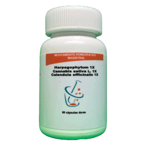 HARPAGOPHYTUM 1X + CALENDULA OFFICINALIS 1X + CANNABIS SATIVA L 1X  FCO X 60